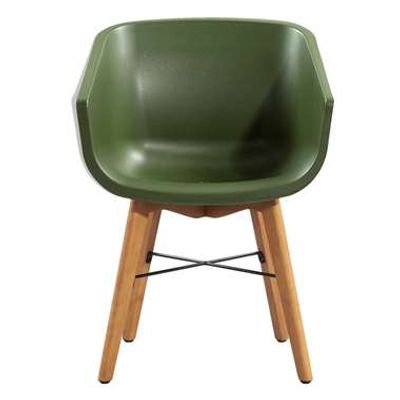 Hartman kuipstoel Amalia - groen - eucalyptus onderstel