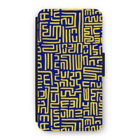 Majorelle Blue Print: iPhone 11 Pro Flip Hoesje