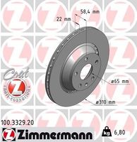Remschijf Coat Z 100332920