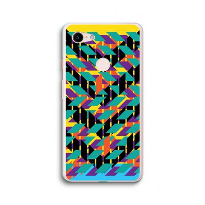 Skew Bee 1: Google Pixel 3 XL Transparant Hoesje
