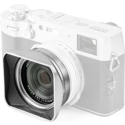 NiSi Fujifilm X100 JetMag Pro Lens Hood Kit silver