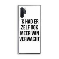 Meer verwacht: Samsung Galaxy Note 10 Plus Transparant Hoesje