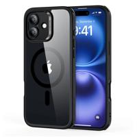 iPhone 16 Classic Hybrid Case (HaloLock) - Clear Black