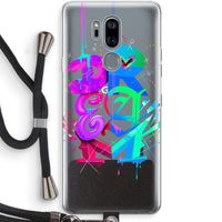 Dream: LG G7 Thinq Transparant Hoesje met koord