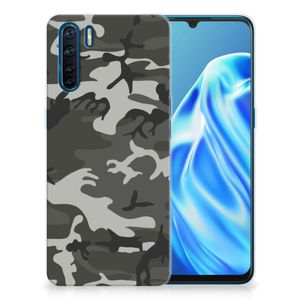 OPPO A91 TPU bumper Army Light