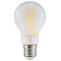 HOFTRONIC™ E27 LED Filament Lamp A60 - Energielabel A - 5 Watt - 1055 Lumen - 2700K Warm Wit - Transparant glas HOFTRONIC™ E27 LED Filament Lamp A60 - Energielabel A - 5 Watt - 1055 Lumen - 2700K Warm Wit - Transparant glas