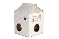 Beeztees kitten escape - kattenhuis - karton - 35x35x50cm