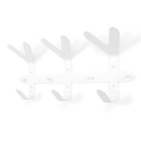 Spinder Design Frondo wandkapstok 66 cm breed - wit