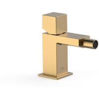 Bidetkraan Tres Cuadro | Opbouw | Mengkraan | 1-knop | Vierkant | 24k Goud mat