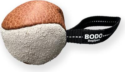 BODO bijtbal - Leer - 8cm - Met handvat