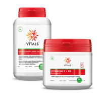 Vitals Elke Dag Junior & Vitals Vitamine C + D3 Gummies Combi
