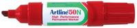 Permanent marker Artline 50N rood