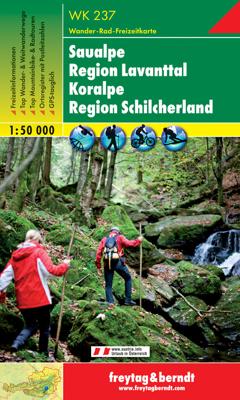 Wandelkaart 237 Saualpe - Region Lavanttal - Koralpe - Region Schilcherland | Freytag & Berndt Wandelkaart 237 Saualpe - Region Lavanttal - Koralpe - Region Schilcherland | Freytag & Berndt