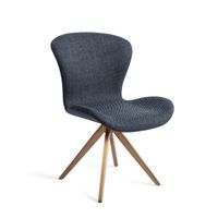 Jesper Home Eetkamerstoel 'Moji' Turn Rose, Draaibaar, kleur Mystic Marine