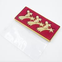 2 PC'S ChristmasGold poeder acryl engel hanger sieraad specificatie: drie engelen