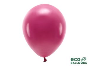 Pastel Ballonnen Dieprood Premium Organic (10st)