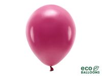 Pastel Ballonnen Dieprood Premium Organic (10st) - thumbnail