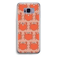 Krab: Samsung Galaxy S8 Transparant Hoesje Krab: Samsung Galaxy S8 Transparant Hoesje
