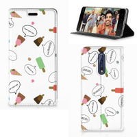 Nokia 8 Flip Style Cover IJsjes - thumbnail