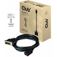 CLUB3D DVI to HDMI 1.4 Cable M/F 2 meter Bidirectional