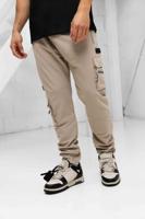 Malelions Technical Cargo Broek Heren Lichtbruin - Maat S - Kleur: Bruin | Soccerfanshop