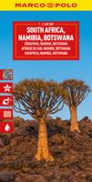 Wegenkaart - landkaart South Africa Namibia Botswana - Zuid Afrika Namibië Bostwana | Marco Polo