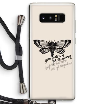 Good or bad: Samsung Galaxy Note 8 Transparant Hoesje met koord