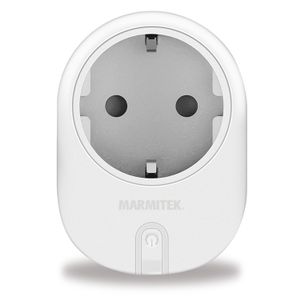 Marmitek POWER SE - Smart Wi-Fi power plug - Type F Schakelaar Wit