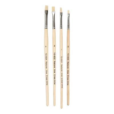 Creativ Company Nature line kwasten 00/1/2/4, 4st.