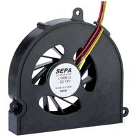 SEPA LY60B12FSEXXA Radiaalventilator 12 V 11.1 m³/h