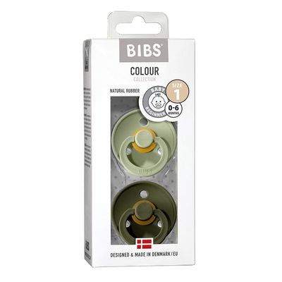 Fopspeen maat 3 sage/hunter green 2 pack