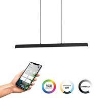 EGLO connect.z Simolaris-Z Smart Hanglamp - 122 cm - Zwart - RGB