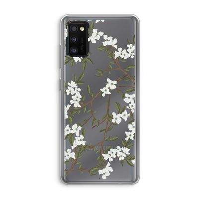 Blossoming spring: Samsung Galaxy A41 Transparant Hoesje