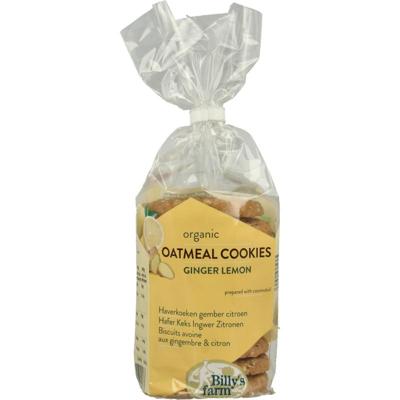 Billy's Farm Haverkoeken gember-citroen bio Billy's Farm Haverkoeken gember-citroen bio