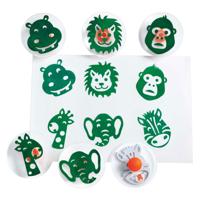 Colorations - easy grip stempels dieren