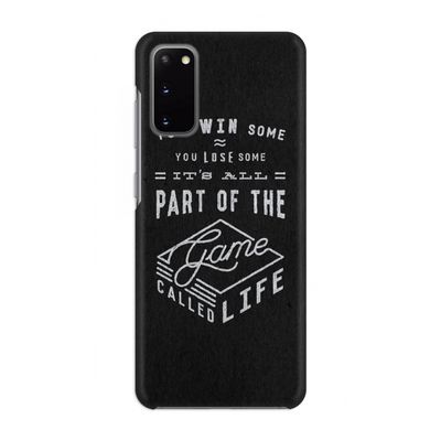 Life: Volledig geprint Samsung Galaxy S20 Hoesje Life: Volledig geprint Samsung Galaxy S20 Hoesje