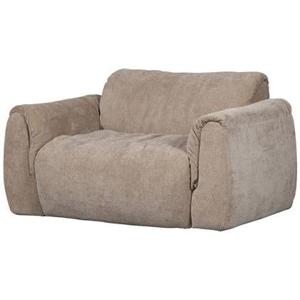 WOOOD Baggy Loveseat - 3D Chenille - Zand - 81x138x101