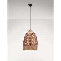 Lyora HanglampMapi Ø 37cm rood met bruin - 9586605