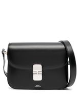 A.P.C. petit sac seau Grace en cuir - Noir