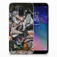 Samsung Galaxy A6 (2018) | Siliconen hoesje | met foto Badges