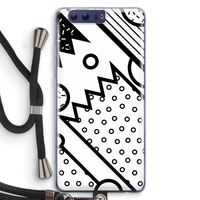 Pop Art #4: Honor 9 Transparant Hoesje met koord