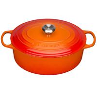 LE CREUSET - Signature - Braadpan ovaal 27cm 4,10l Oranjerood