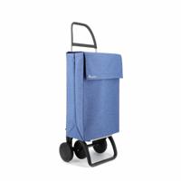Winkelwagen Rolser Jean Tweed Blauw 43 L