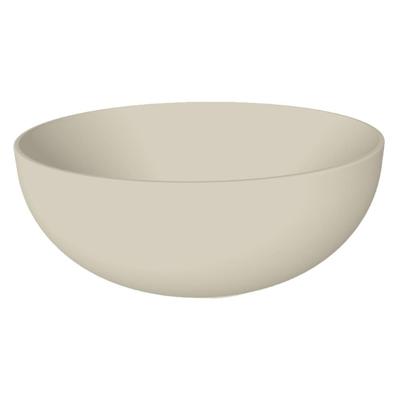 Xenz George waskom rond 37 cm keramiek zand mat