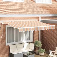 Luifel vervangende stof voor 2.5x2 m frame Multicolor gestreept