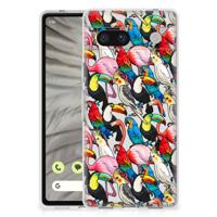 Google Pixel 7A | TPU Hoesje | Birds
