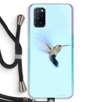 Kolibri: Oppo A92 Transparant Hoesje met koord