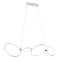 Trio Design hanglamp Rondo 4-rings wit 322610431