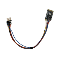 train-O-matic 02010222 NEM 651draad decoder met pin micro