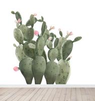 Muursticker - Prikkelige Peer Cactus